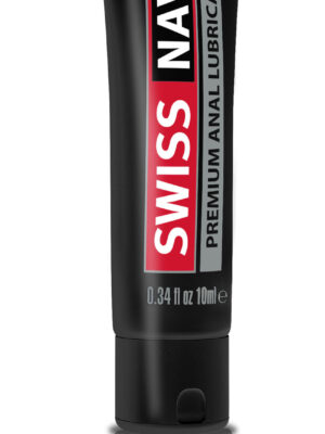 swiss navy premium silicone anal lubricant 10ml