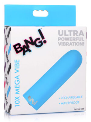 10x mega vibrator blue