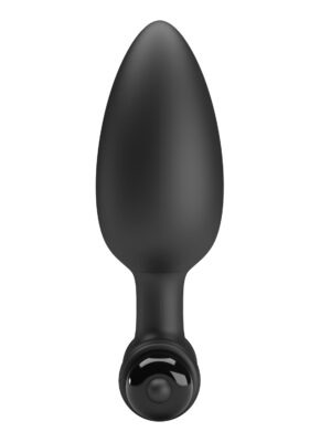 pretty love vibra butt plug ii black