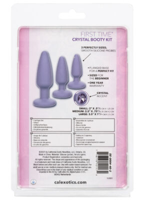 first time crystal booty kit purple first time crystal booty kit purple