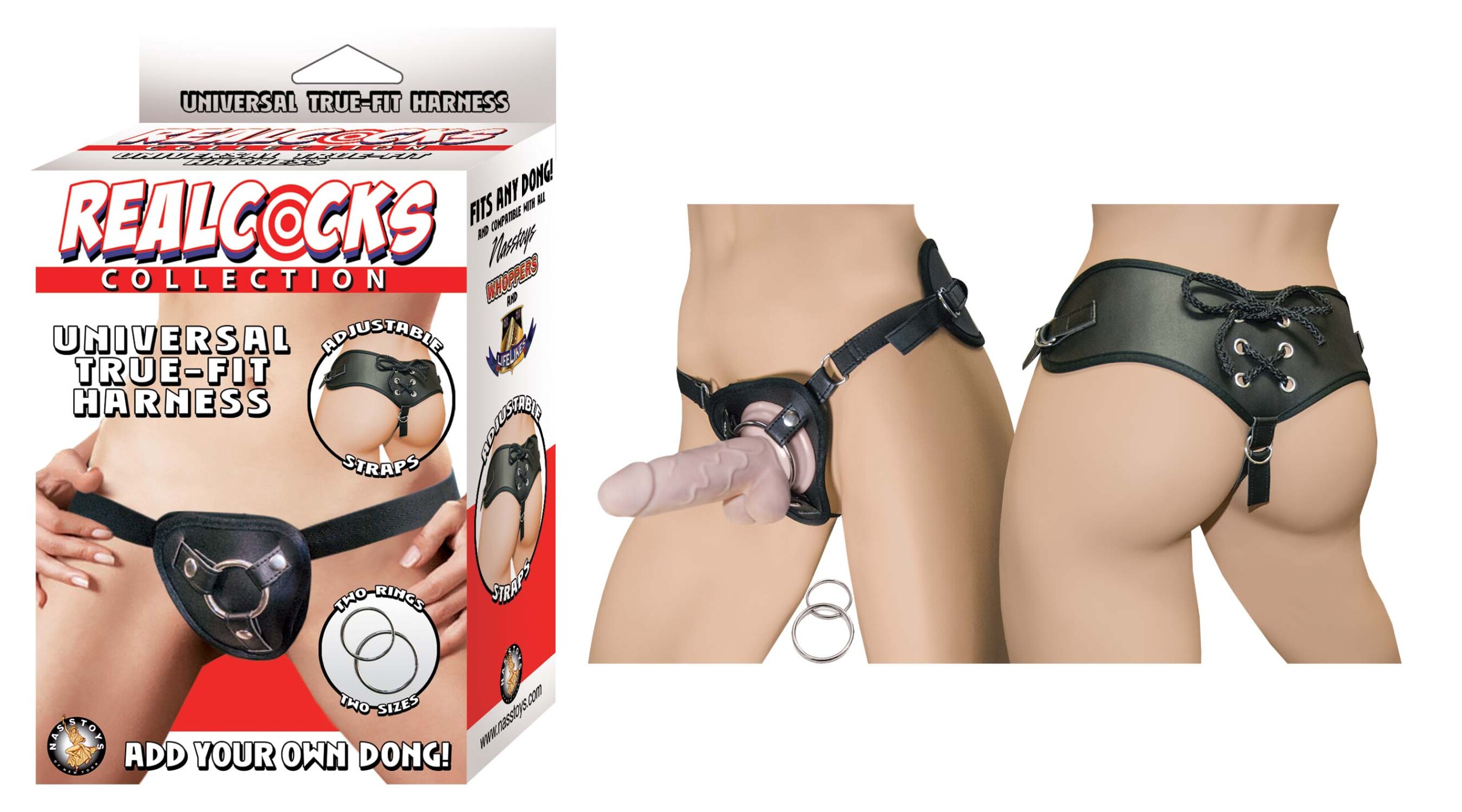realcocks universal true fit harness black