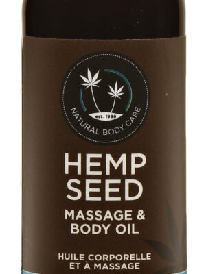 hemp seed massage and body oil sunsational 2 fl. oz/ 60ml