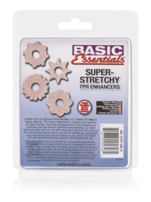 basic essentials 4 pack clear