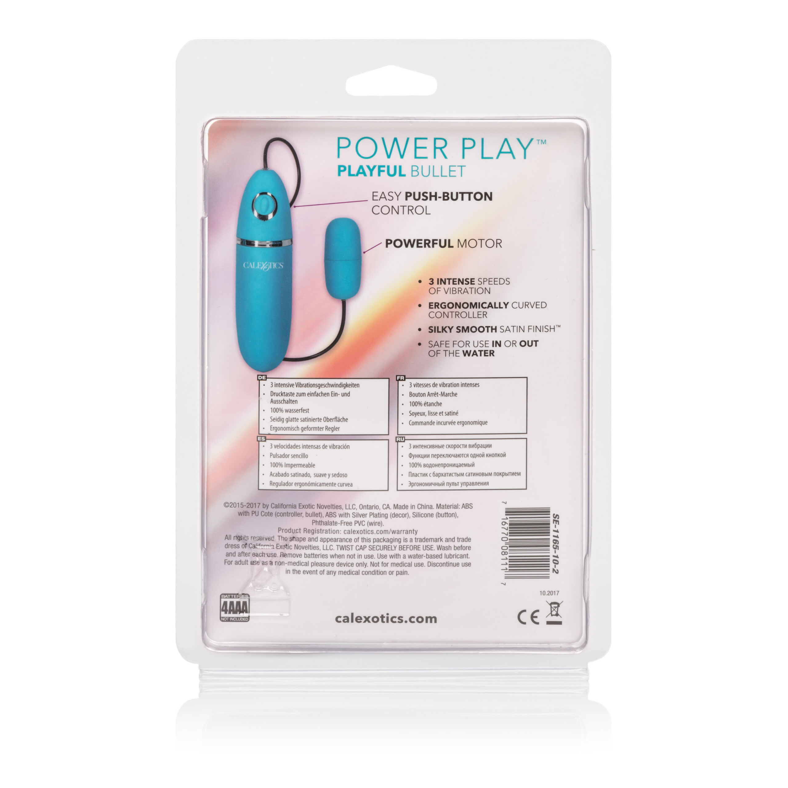 power play playful bullet blue
