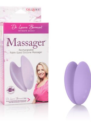 dr. laura berman massager palm sized silicone massager