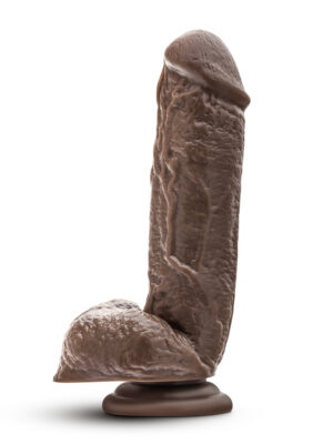 dr. skin mr. d 8.5 inch dildo chocolate