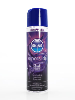 skins super slide silicone based lubricant 4.4oz skins super slide silicone based lubricant 4.4oz
