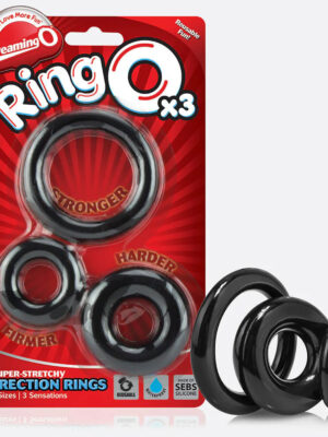 ringo x3 6 count white box black