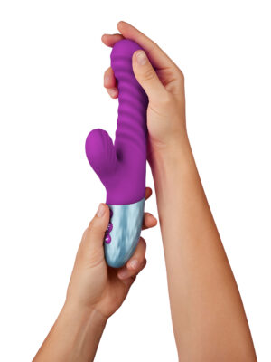 delola liquid silicone rabbit pink