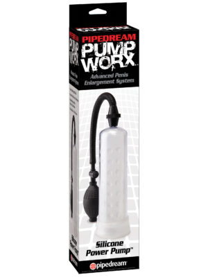 pump worx silicone power pump clear