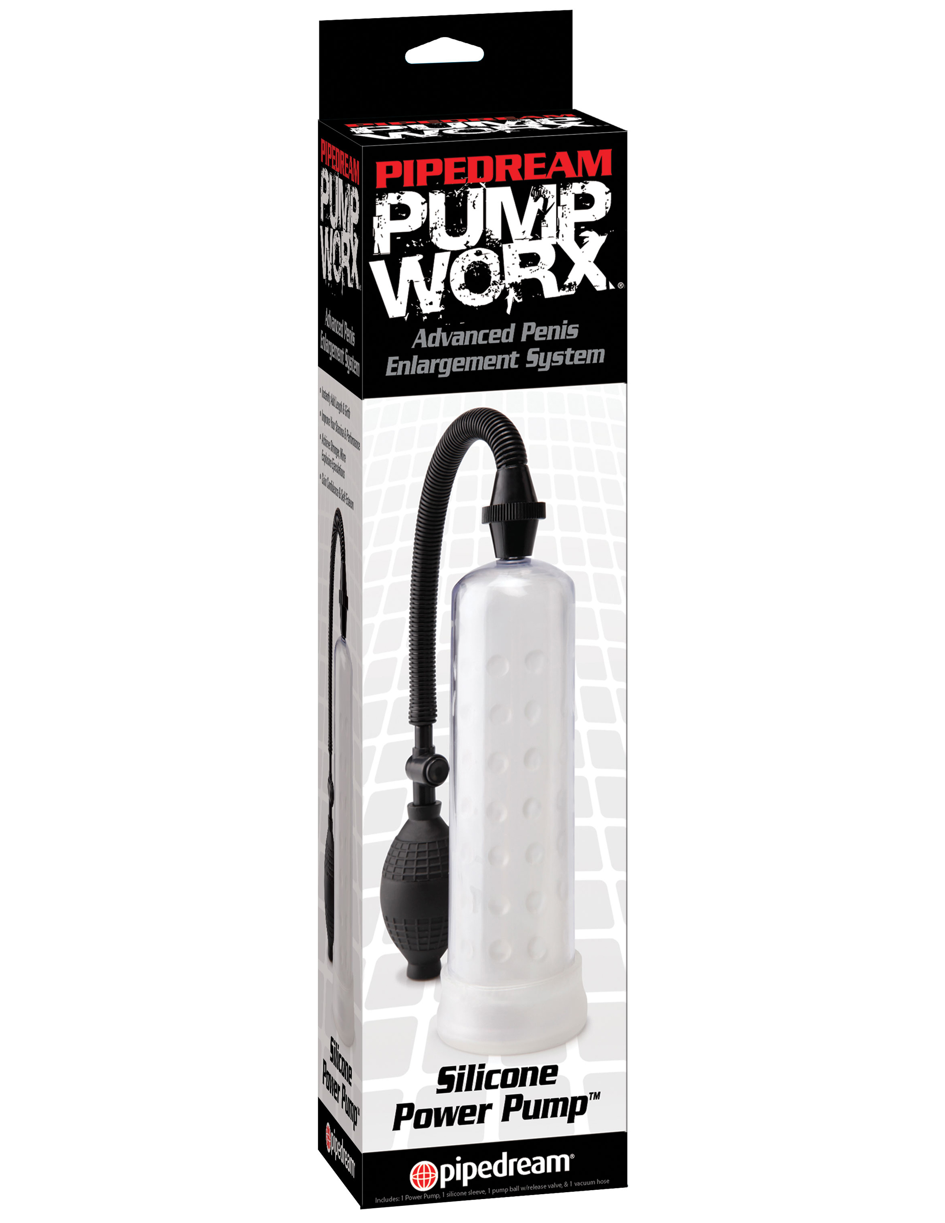 pump worx silicone power pump clear