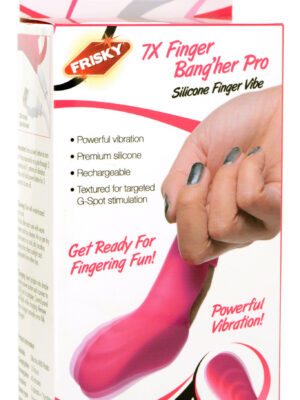 7x finger bang her pro silicone vibrator pink 7x finger bang her pro silicone vibrator pink