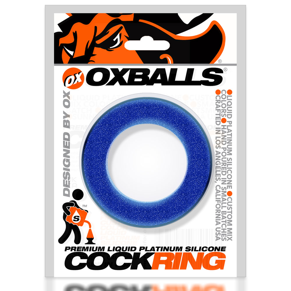 pig ring comfort cockring blue balls