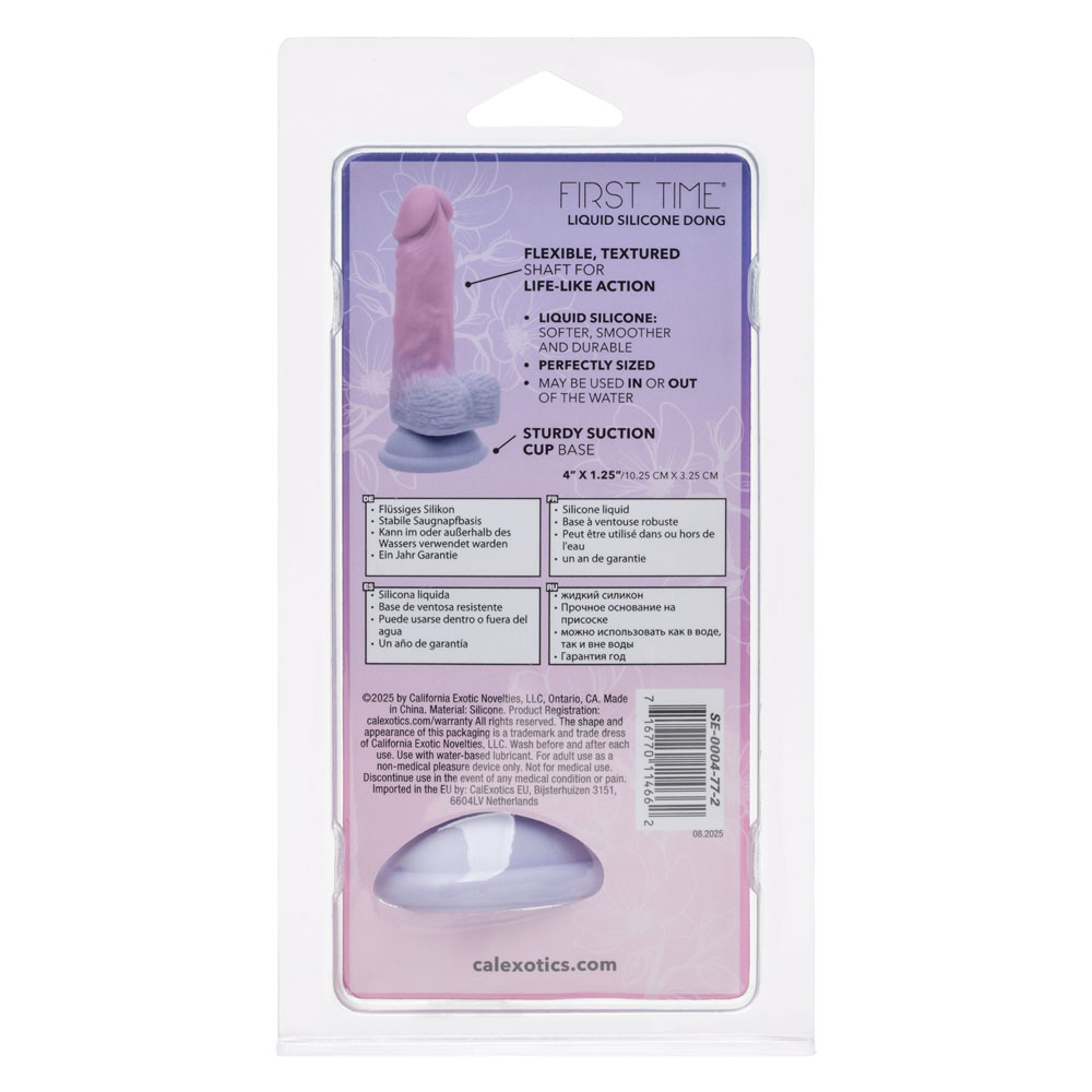 first time liquid silicone dong