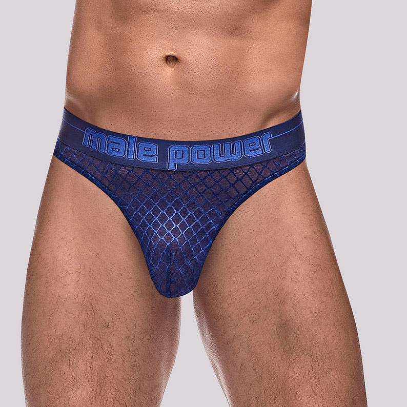 diamond mesh thong navy l/xl diamond mesh thong navy l/xl