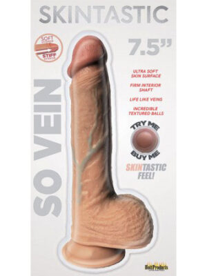 skinsations skintastic series so vein 7.5 inches