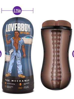 loverboy the mechanic self lubricating stroker brown