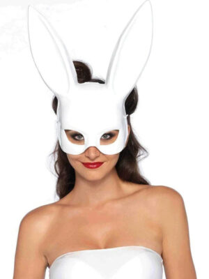 masquerade rabbit mask os white