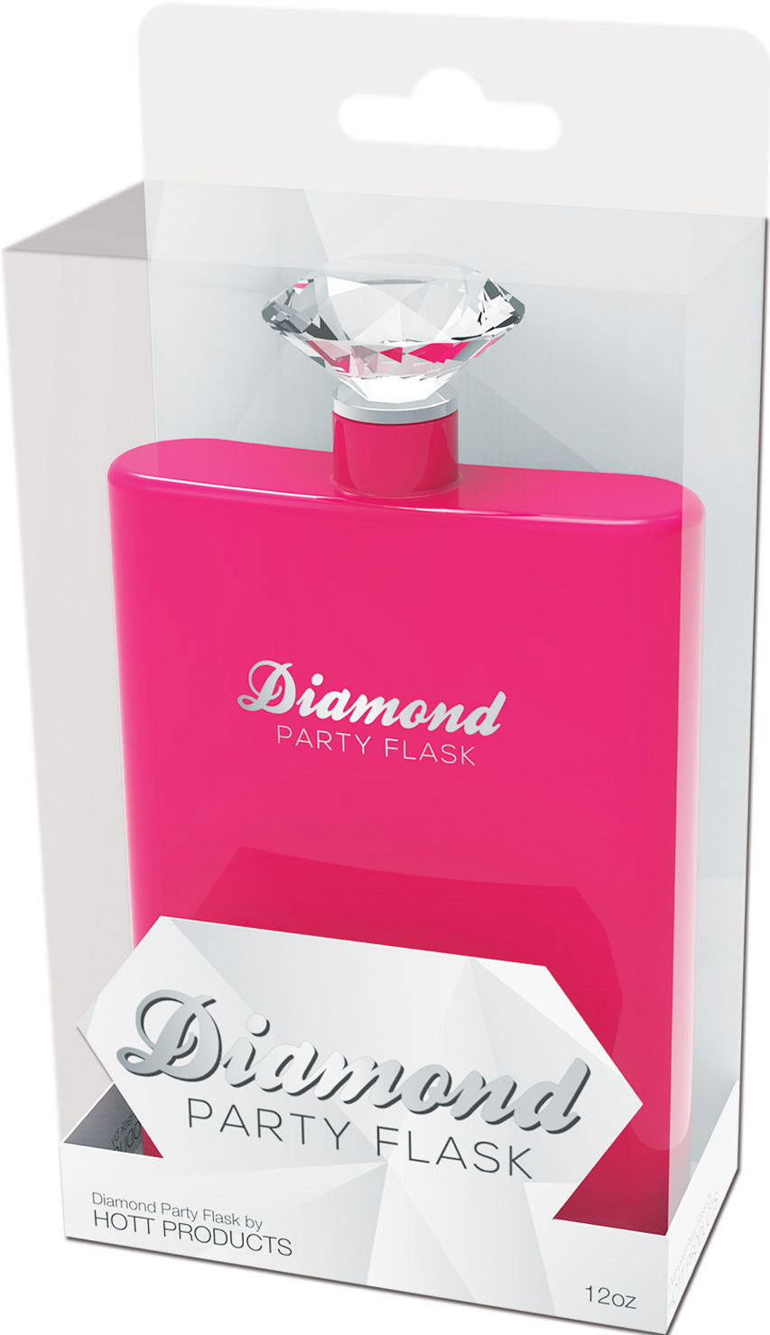 diamond party flask