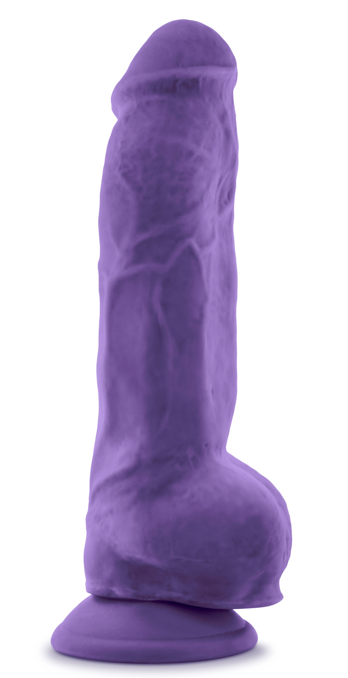 au naturel bold big boy 10 inch dildo purple