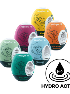 masturbator eggs 6 piece set