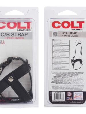 colt leather c/b strap h piece divider colt leather c/b strap h piece divider