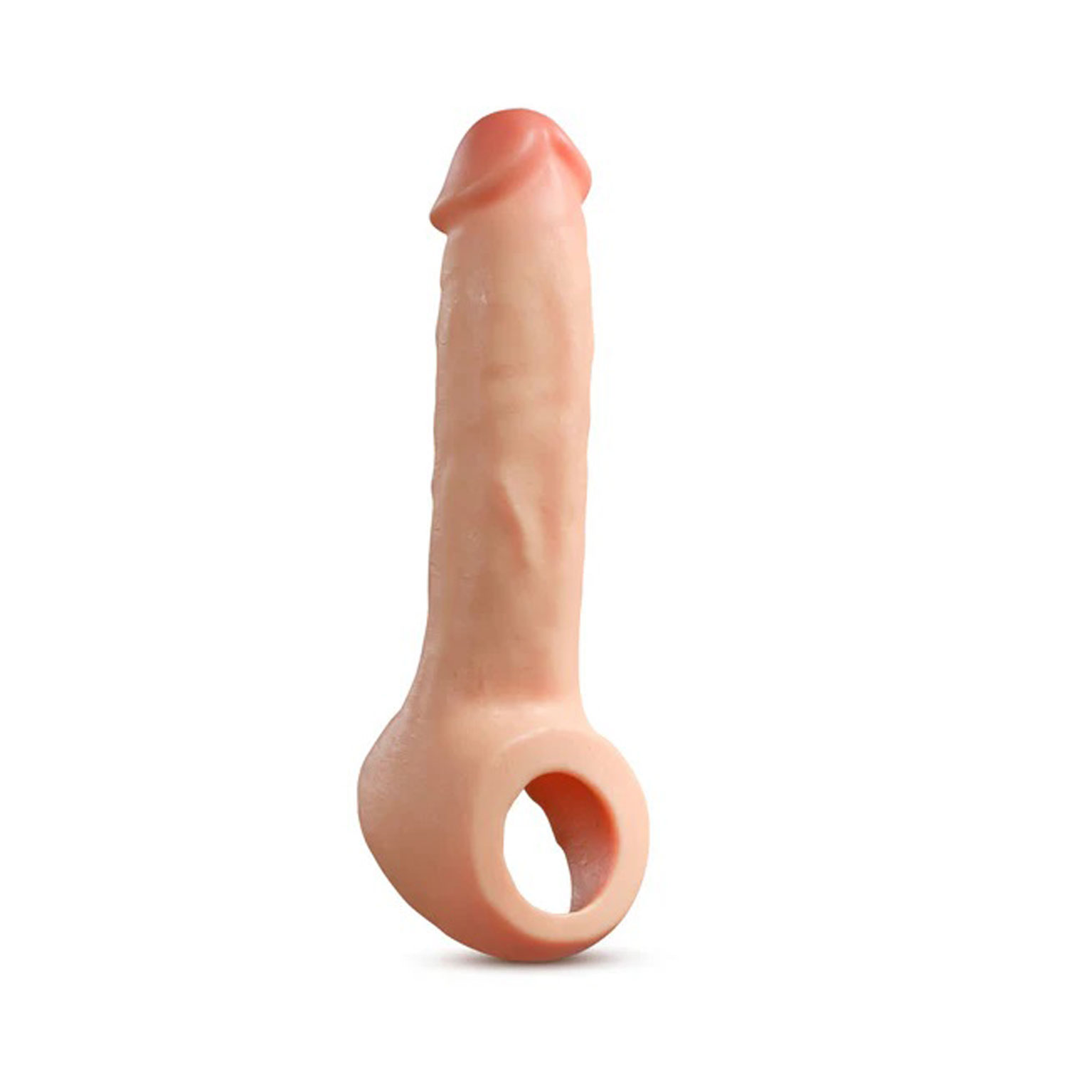 performance plus thrive 2.5 inch silicone penis xtender beige