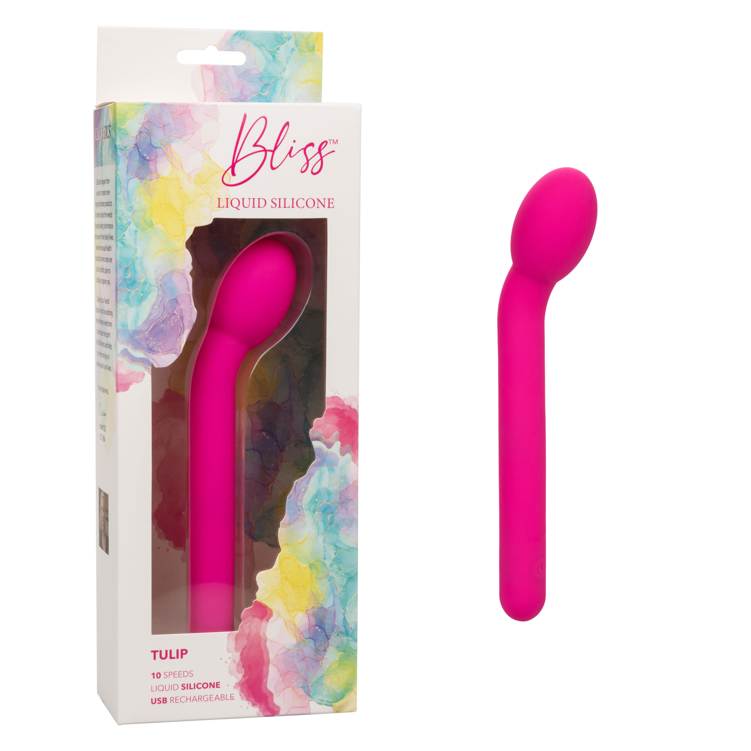 bliss liquid silicone tulip pink