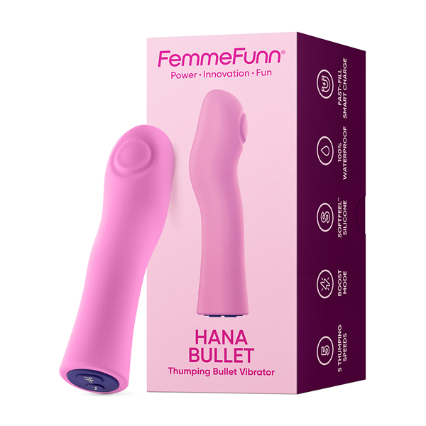 hana bullet thumping vibrator pink hana bullet thumping vibrator pink