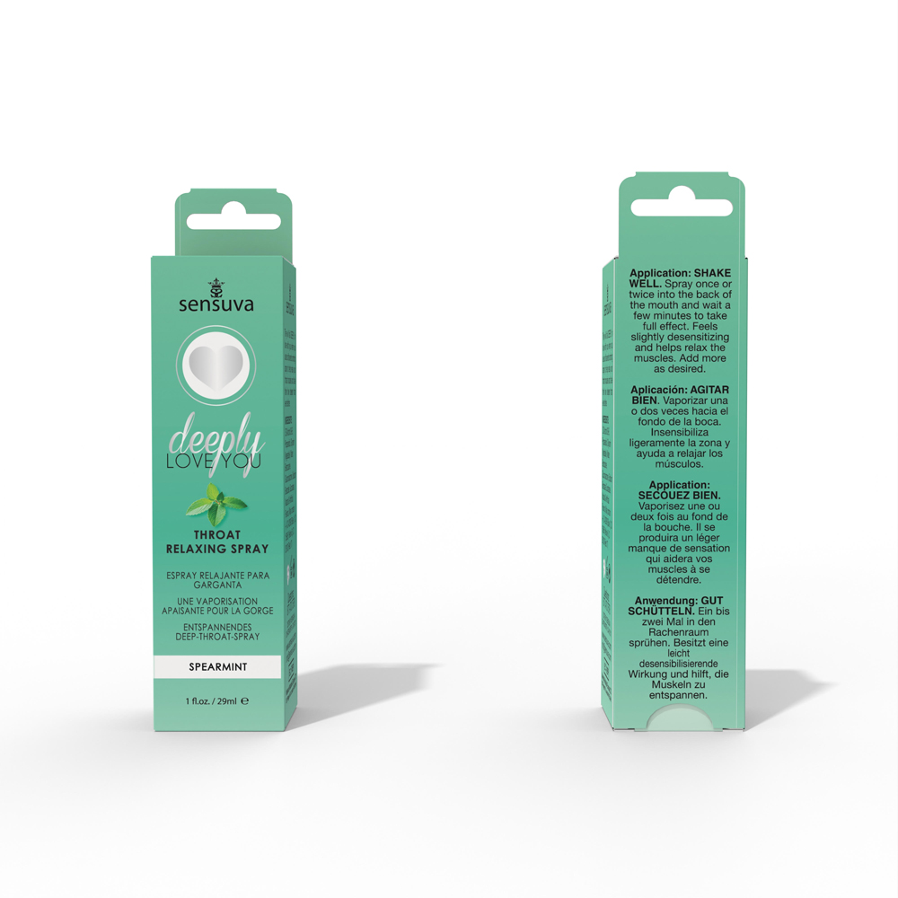 deeply love you throat relaxing spray spearmint 1 fl. oz. deeply love you throat relaxing spray spearmint 1 fl. oz.