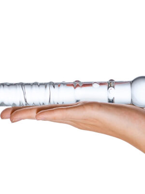 callisto clear glass dildo