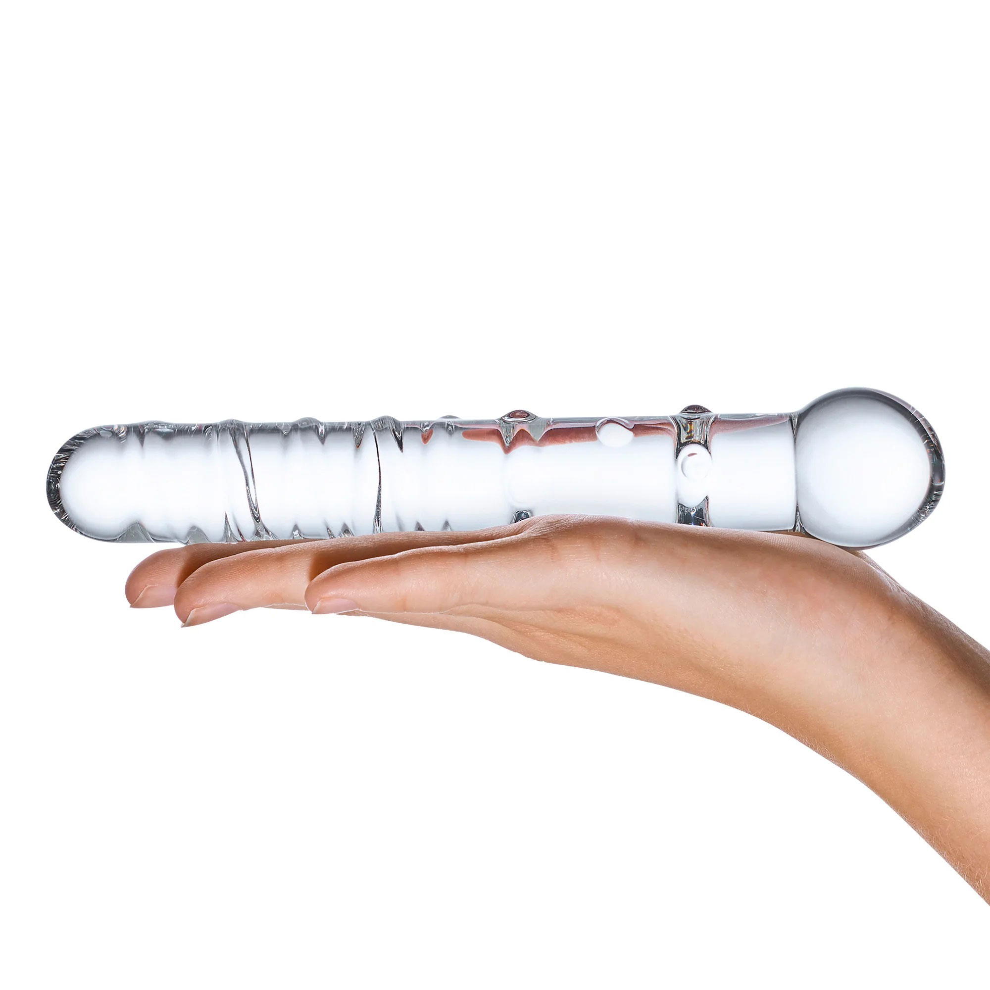 callisto clear glass dildo
