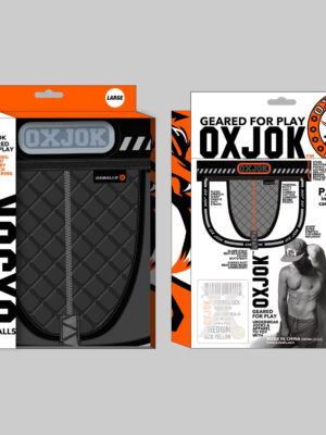 packer industrial quilted cargo strapjock black pull small