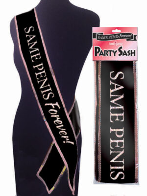 same penis forever sash
