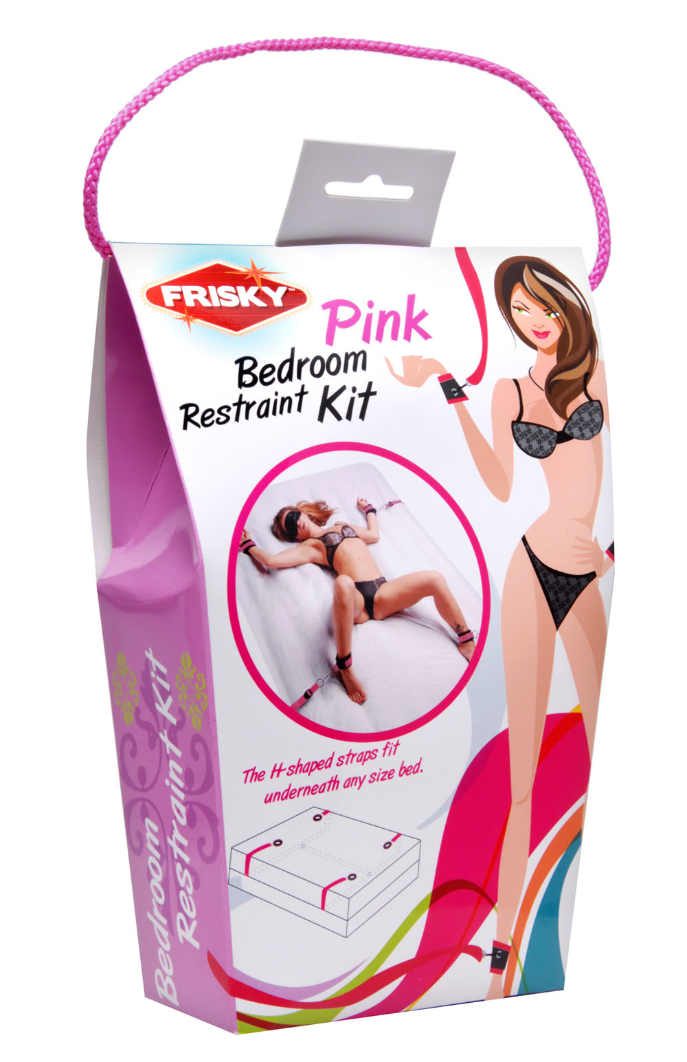 frisky pink bedroom restraint kit frisky pink bedroom restraint kit