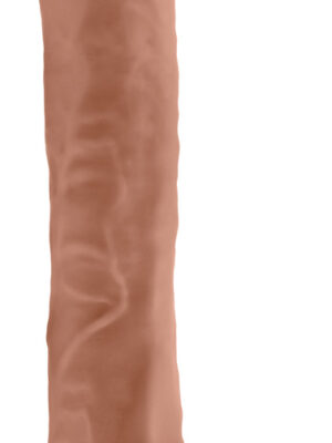 au naturel daddy 14 inch dildo mocha