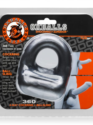 360 2 way cockring and ballsling steel 360 2 way cockring and ballsling steel