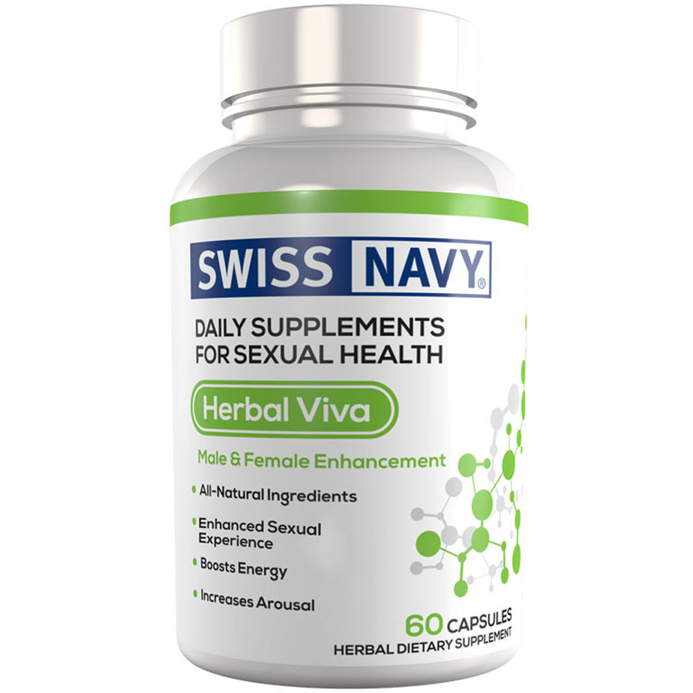 swiss navy herbal viva him & her enchancement 60 ct swiss navy herbal viva him & her enchancement 60 ct
