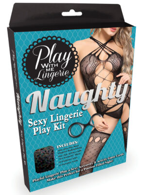 play with me lingerie kit naughty