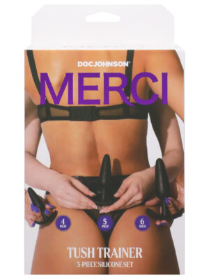merci tush trainer 3 piece silicone set black merci tush trainer 3 piece silicone set black