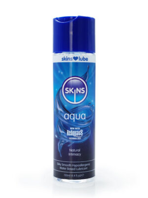 skins aqua water based lubricant 4.4oz skins aqua water based lubricant 4.4oz