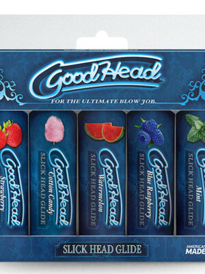 goodhead slick head glide 5 pack 1 fl. oz.