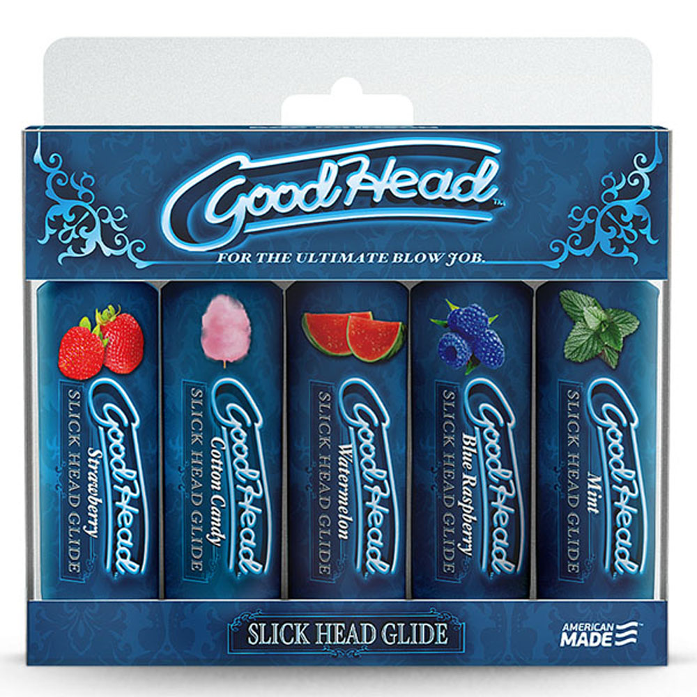 goodhead slick head glide 5 pack 1 fl. oz.