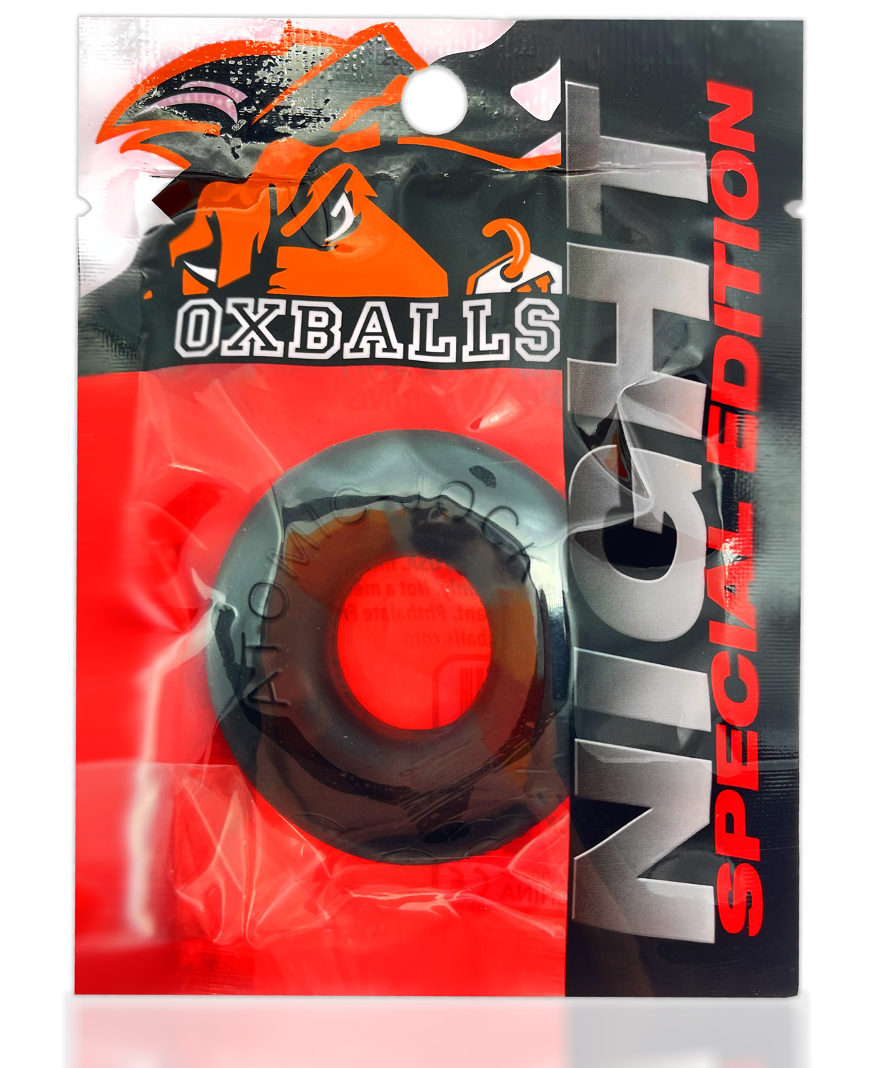 do nut 2 large atomic jock cockring night black