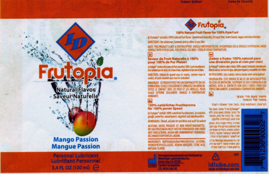 id frutopia natural flavor mango passion 3.4 oz