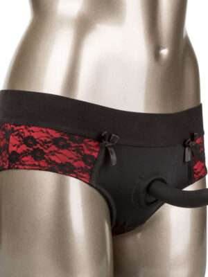 scandal crotchless pegging panty set l/xl