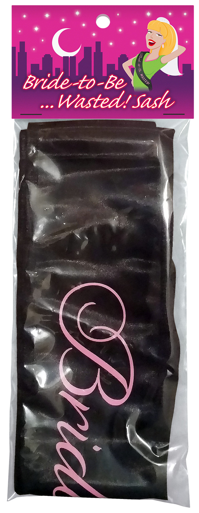 bride to be... wasted! sash