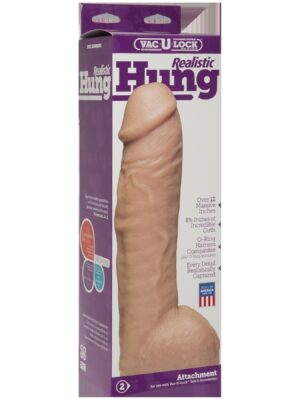 vac u lock realistic hung white