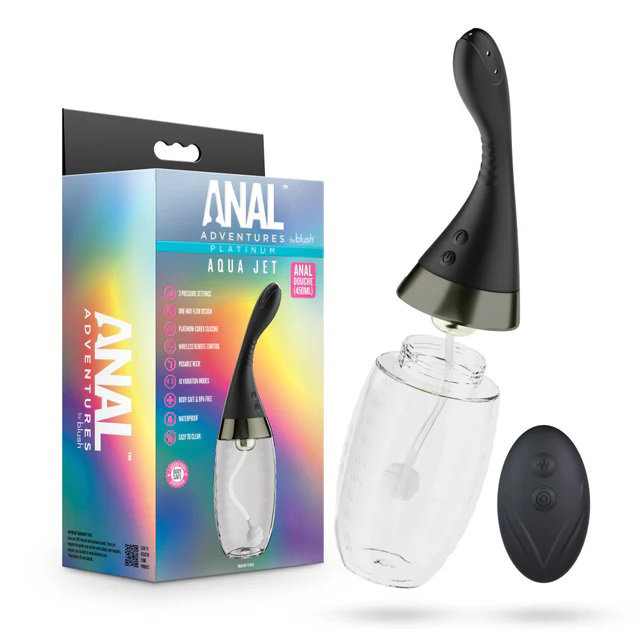 anal adventures platinum aqua jet black anal adventures platinum aqua jet black