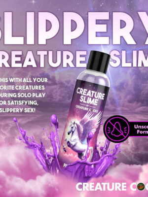 8oz creature slime purple slime water based lubricant